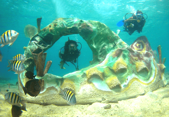 Underwater sculptures Carlos Pueyo Aquabitat 31